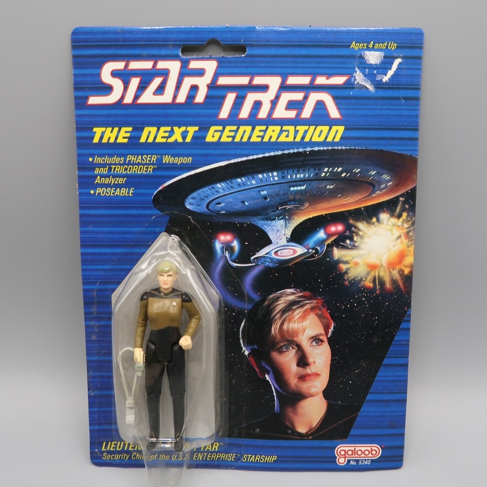 Lieutenant Tasha Yar Star Trek The Next Generation TNG Galoob 1988 Sealed